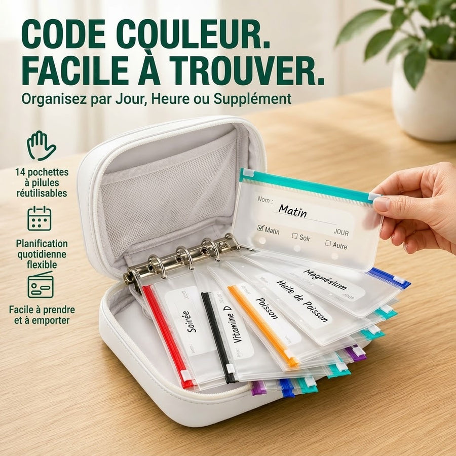 CODÉ PAR COULEUR. FACILE À TROUVER.
