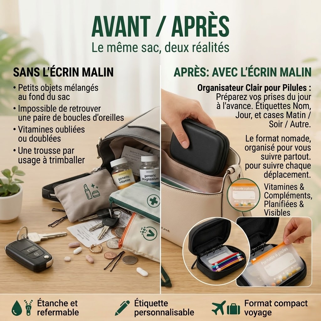 Comparaison avant après avec et sans Pockiva